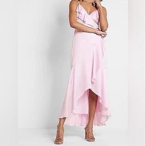 Express Midi Ruffle dress